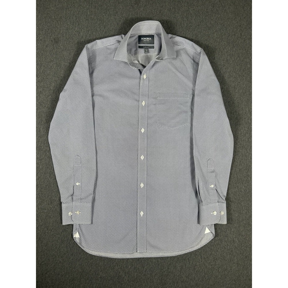 Bonobos Wrinkle-Free Tailored Slim Fit Dress Shirt 14.5 × 32